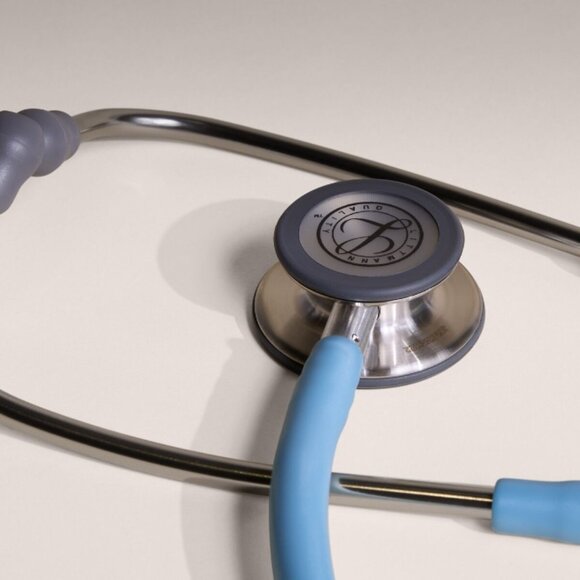 3M™ Littmann® Classic III™ Stainless Steel Marine Blue Satin Tube Stethoscope - Picture 3 of 5